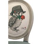стул с мягкой обивкой Volker owl — изображение 6