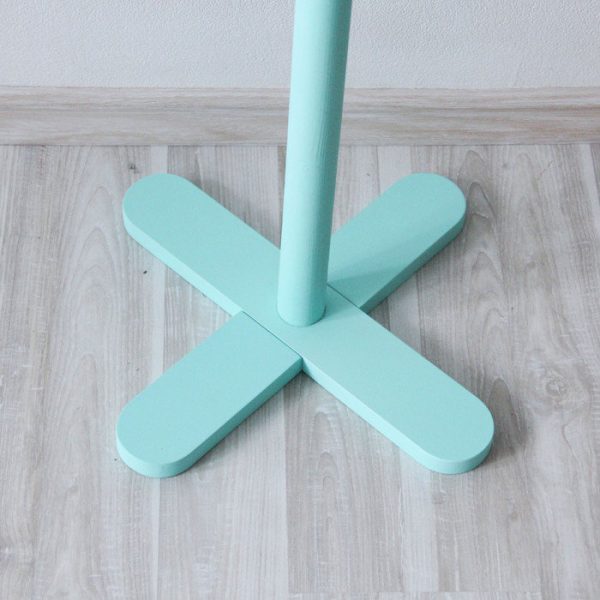 Детская вешалка на ножке бирюзовая — изображение 5