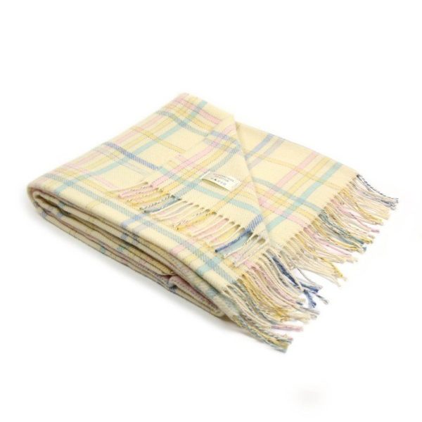 2372product_gallery_photo_16197b1d-3495-4a88-aa01-8ea4a9f39b5e.jpg плед ИЗ ШЕРСТИ С ДОБАВЛЕНИЕМ ХЛОПКА  DOLCEZZA  — изображение 2