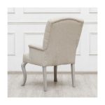 Мягкое полукресло Grace белого цвета — изображение 3