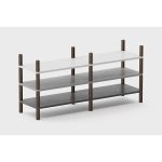 Тумба под ТВ Latitude SAGA ARNO SET 002 GRADIENT серая