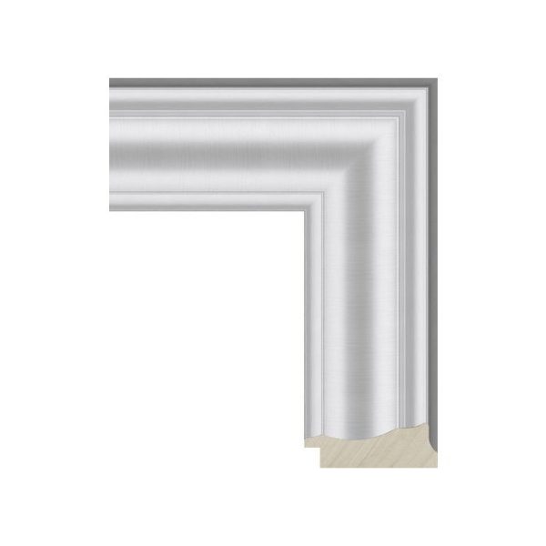 Настенное Зеркало Серебряный Веласкес большое в раме из дерева  — изображение 3