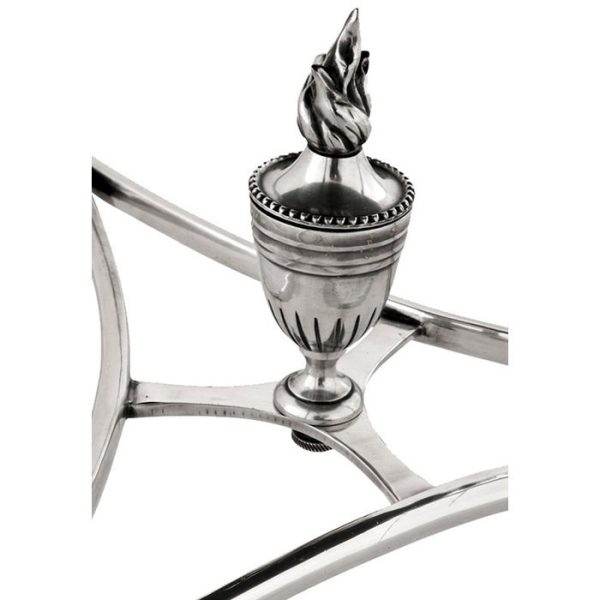 Журнальный столик  Rubinstein L из металла цвета античное серебро — изображение 2