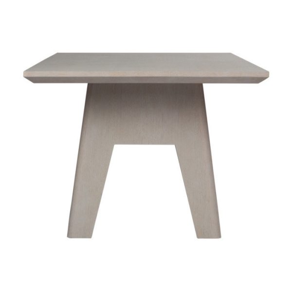 Стол обеденный с отделкой из натурального дерева — изображение 3