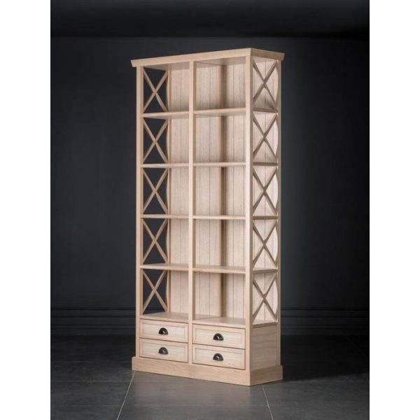 Стеллаж Кембридж для книг с 4-я ящиками — изображение 3