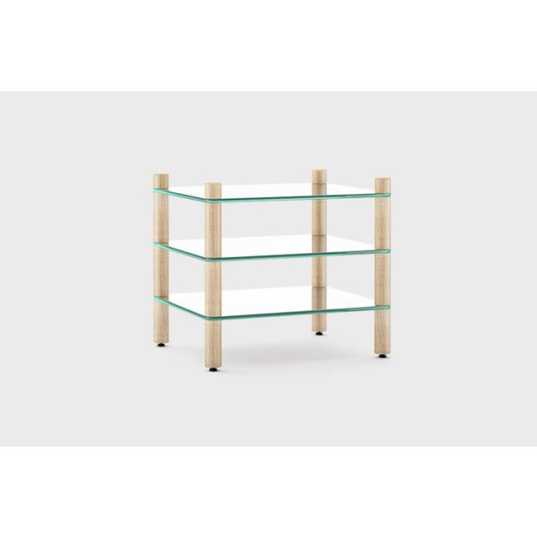 Прикроватная тумбочка Latitude SAGA GLASS SET 005 светлый ясень — изображение 2