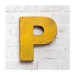  буква из металла ABC