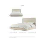 Кровать Cleo Bed 140х200 см 150х200 см 160х200 см — изображение 3