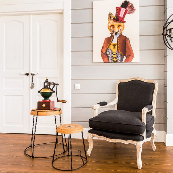 Столик кофейный «Champagne France» версия L со столешницей из натуральной пробки  — изображение 4