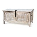 Сундук Еcolife Еurope выбеленный массив дуба 