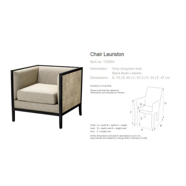 Кресло  Chair Lauriston  — изображение 4