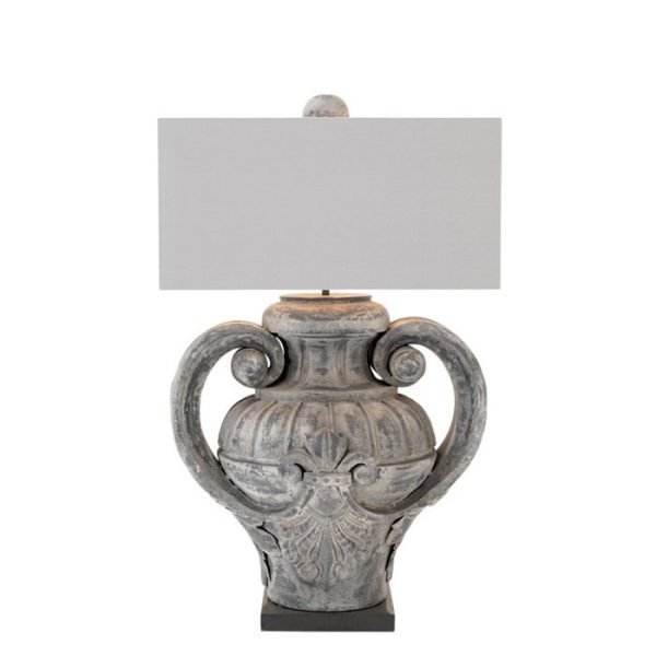 Настольная лампа  Barbeau с серыми абажурами — изображение 3