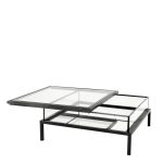 Журнальный столик  на металлическом основании 