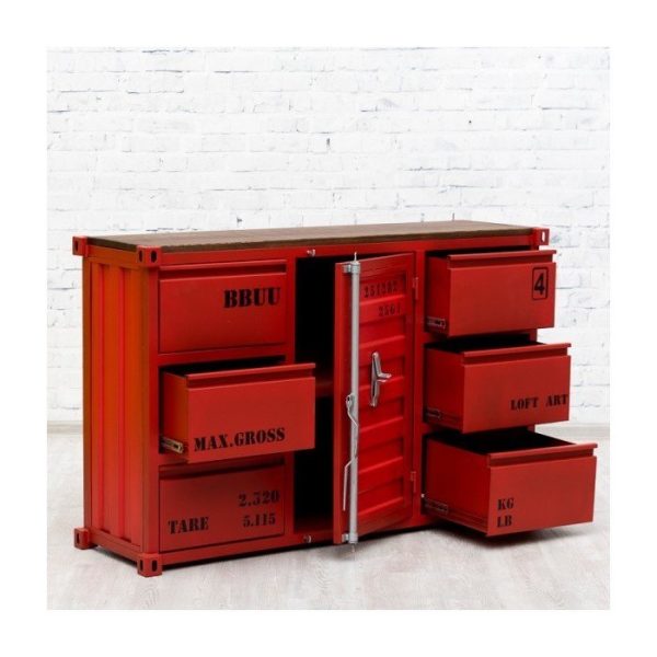 Комод Sea Container из массива дуба — изображение 4