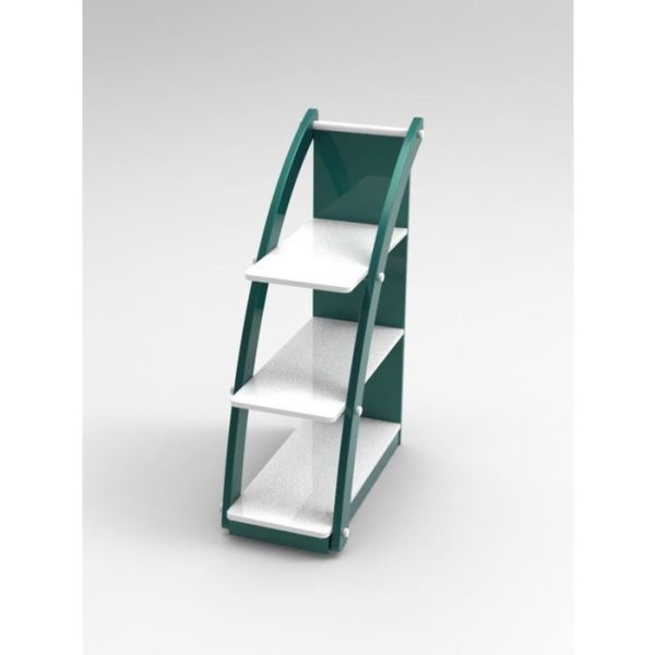 Стеллаж Парус К10 темно-бирюзовый — изображение 12