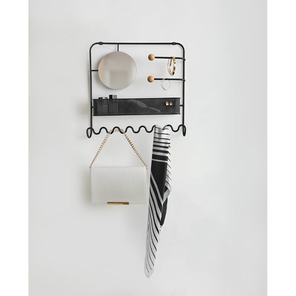 Органайзер для украшений надверный Umbra estique чёрный — изображение 3