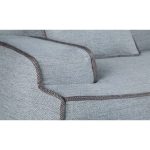 Диван Damasco pale blue grey 3-х местный — изображение 4