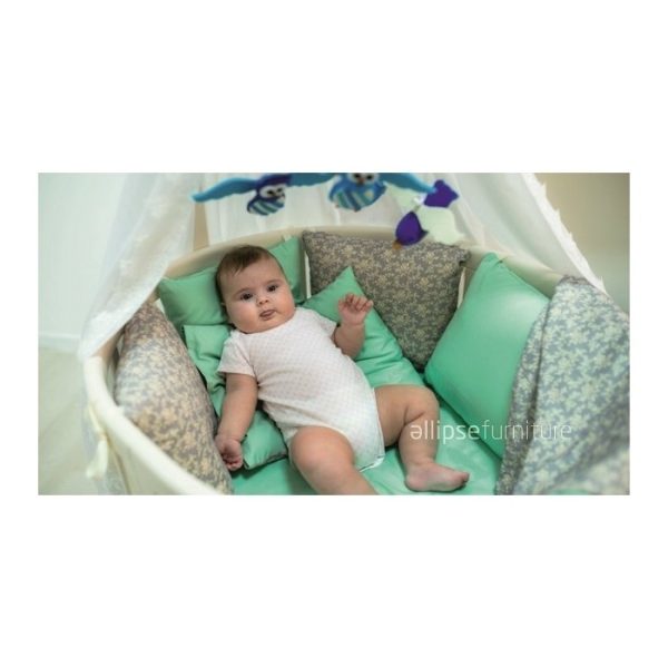 Детское постельное бельё EllipseFurniture Мята — изображение 2