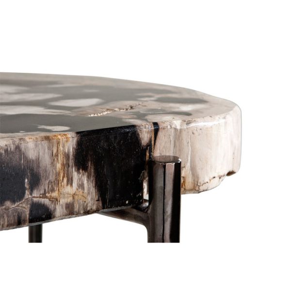 Приставной Журнальный столик  Wood на ножках из нержавеющей стали — изображение 2