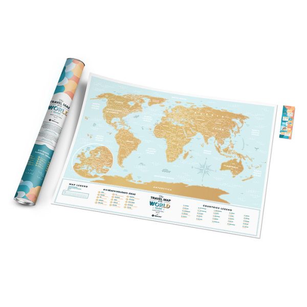 Карта travel map holiday lagoon world — изображение 13