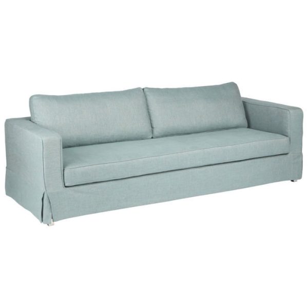 Диван трехместный голубого цвета — изображение 2