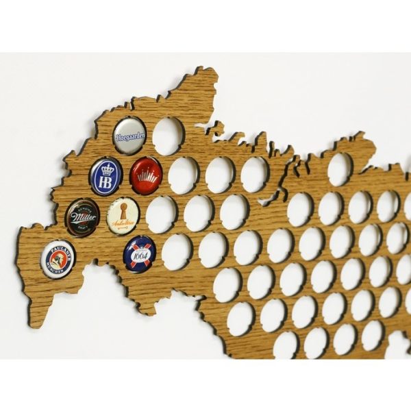 Карта для пивных крышек Beer cap map — изображение 2
