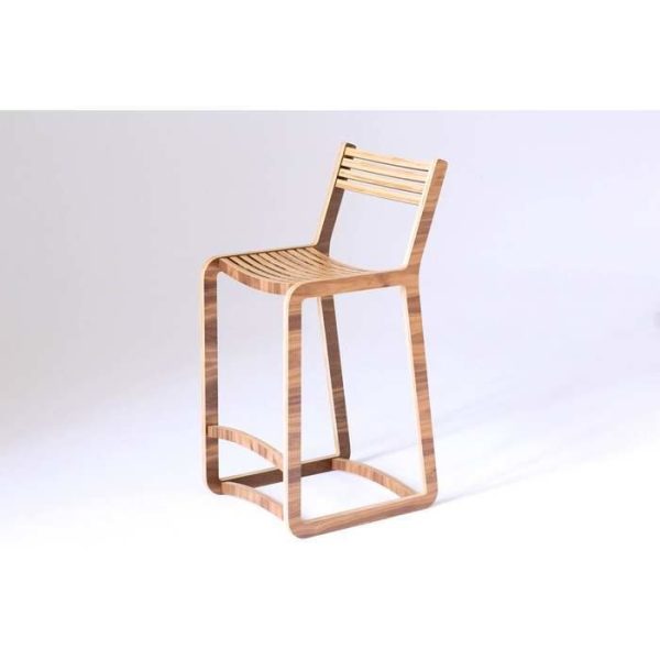 барный стул Degerfors Шпон орех — изображение 2