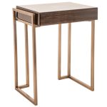 Кофейный Столик приставной Harlem из металла и дерева