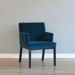 стул с мягкой обивкой  из хлопкового бархата