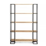 Стеллаж Smolling 5 темный дуб