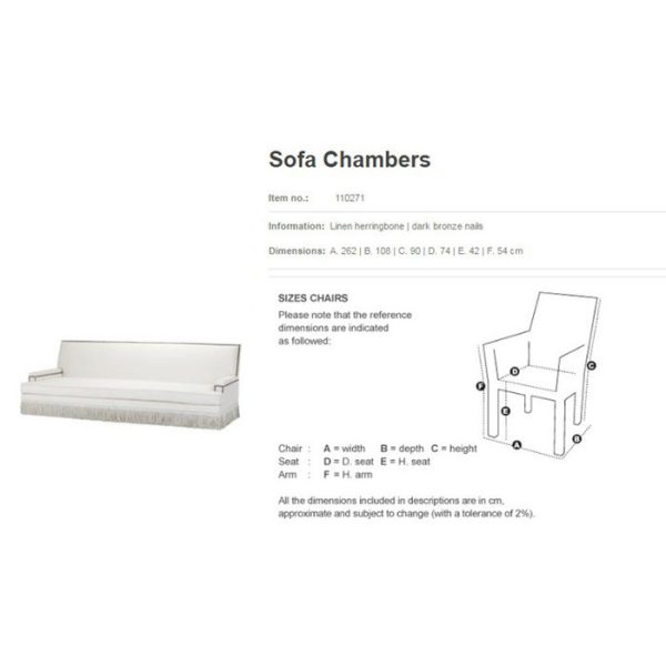 Диван  Chambers   — изображение 2