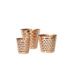 Набор из 3-х цветочных горшков Broste BUBBLES из стали