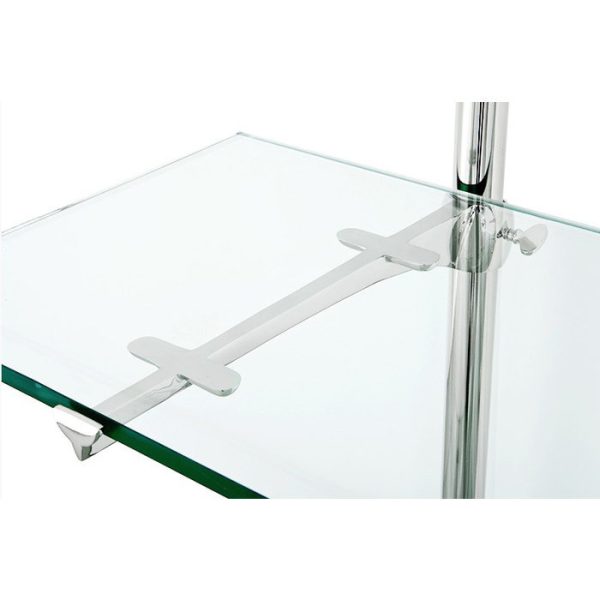 Стеллаж abinet Wall Pulitzer Single из никелированного металла  — изображение 2