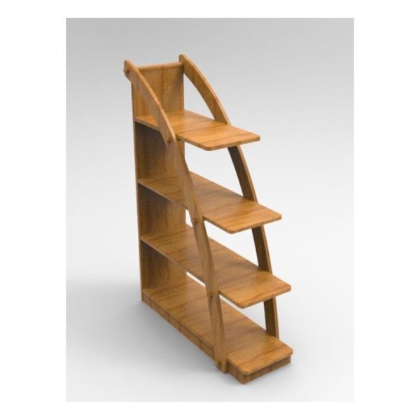 Стеллаж Парус К14 Золотистый Дуб — изображение 7