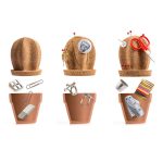 Настольный органайзер Suck UK cork cactus — изображение 4