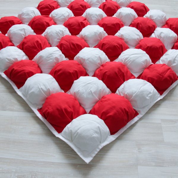 Игровой коврик Бомбон Simple Red 110х110 см — изображение 3