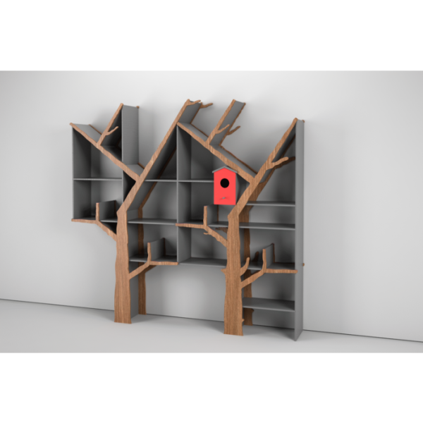 Двойной стеллаж Odin Geniy Дерево — изображение 2