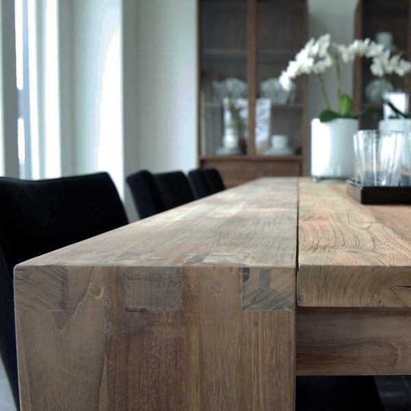 Квадратный обеденный стол d-Bodhi Fissur 150х150 — изображение 2