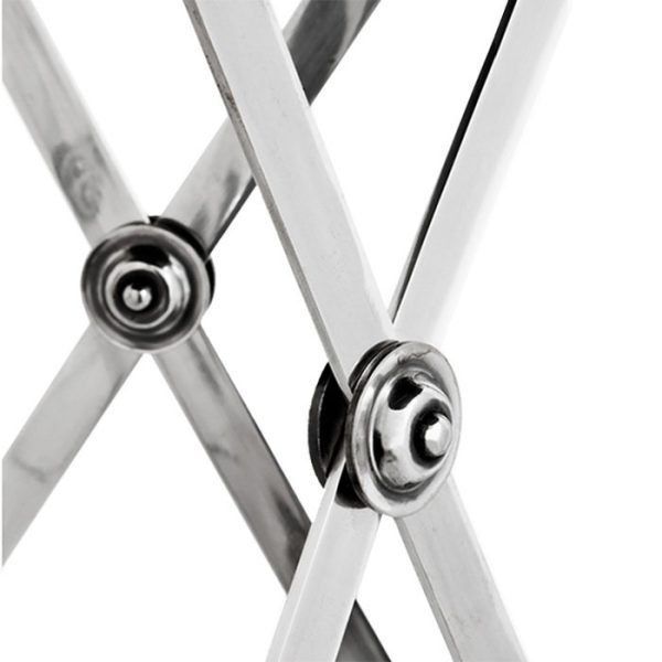 Журнальный столик из металла  Belfort с зеркальной столешницей  — изображение 3