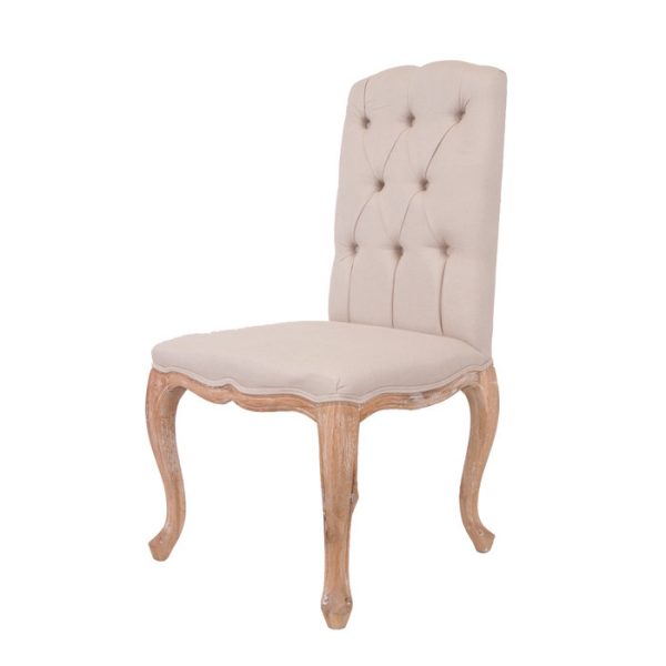 стул с мягкой обивкой Meliso white — изображение 4