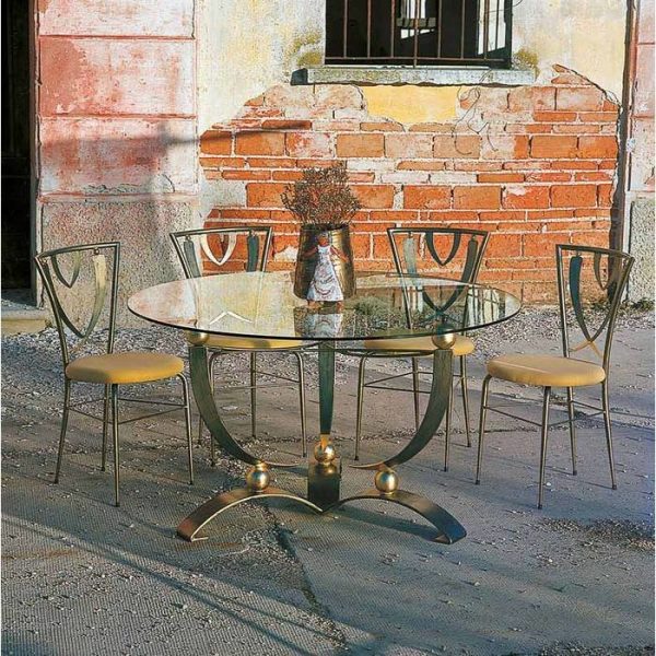 Обеденный стол MM Lampadari Horn Tavolo ручной ковки — изображение 2