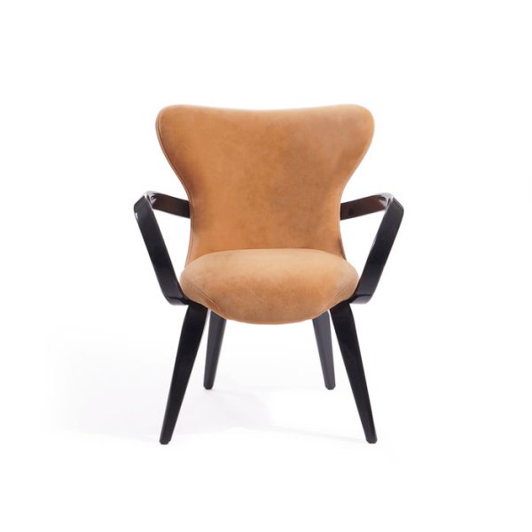 Стул Apriori S с подлокотниками из гнутого дерева — изображение 2