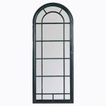 Настенное зеркало «Шайо» (черный антик)