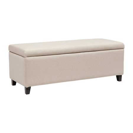 Оттоманка Dean Upholstered Storage   Белый Лен