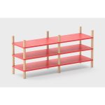 Тумба под ТВ Latitude SAGA ARNO SET 002 светло красная