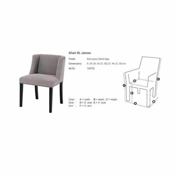 2408product_gallery_photo_791c4b18-5d94-454a-9e7b-ddc220fd2c23.jpg СТУЛ С МЯГКОЙ ОБИВКОЙ  St. James   — изображение 4