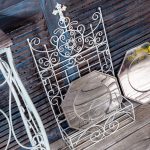 Полка-жардиньерка «Пале-Рояль» лайт-аква антик, ХL — изображение 3