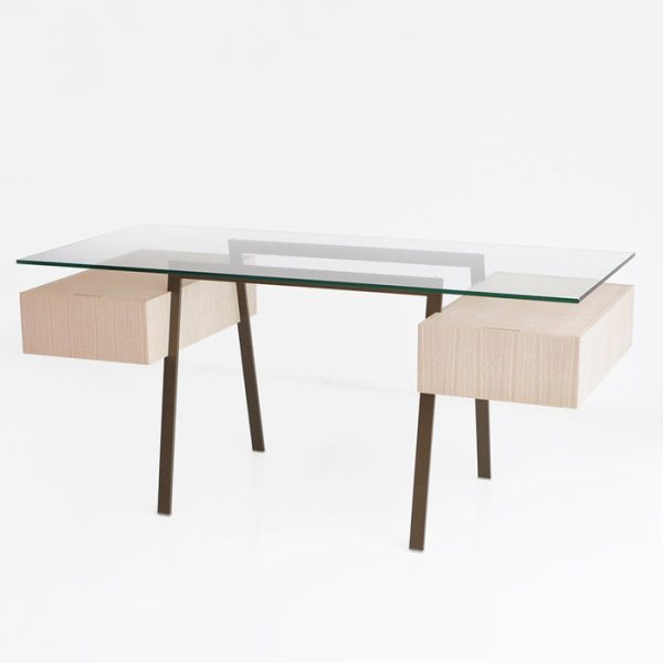 Письменный Стол Bensen HOMEWORK со столешницей из плотного прозрачного стекла — изображение 9