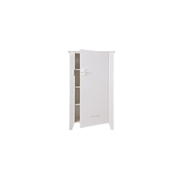 Высокий комод  Gijs farmer cabinet rough sawn pine white — изображение 3