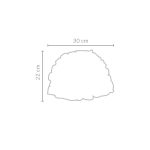 Настольная лампа Stylnove Ceramiche Reef в виде аппликации из множества трубочек — изображение 5